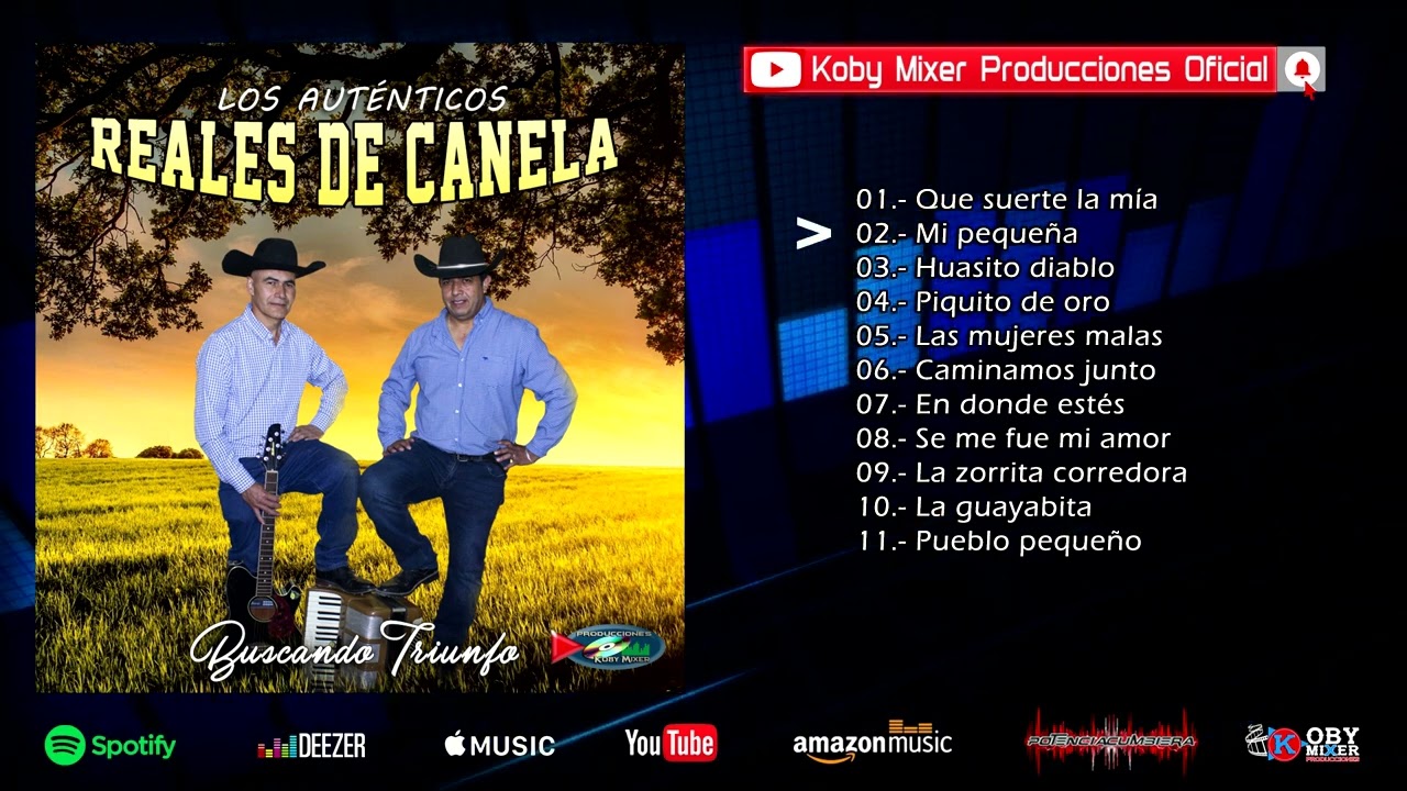 Buscando Triunfo - Los Autenticos Reales De Canela - FULL DISCO