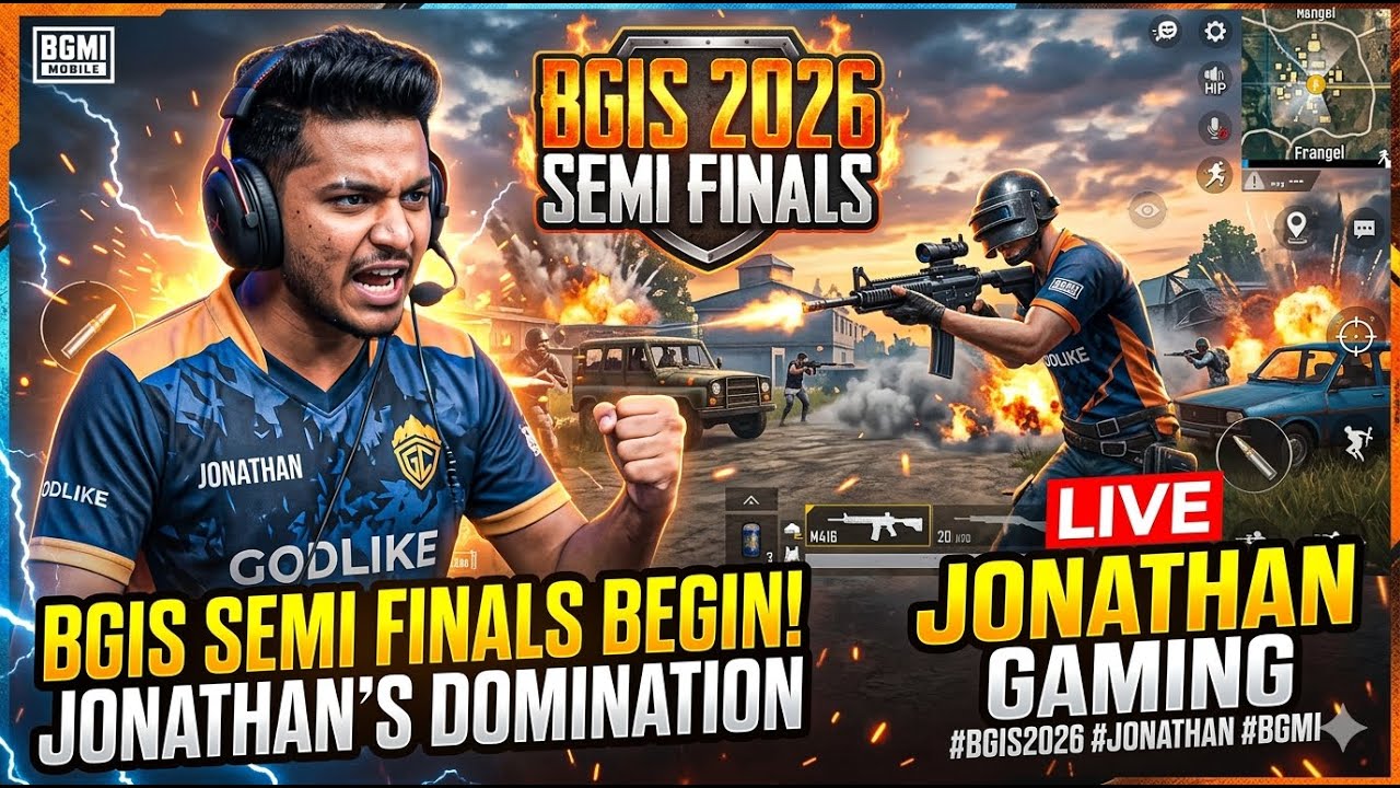 The SEMI FINALS of BGIS 2026 begin | SEMI FINALS |#BGMILIVE #BGIS Day 2