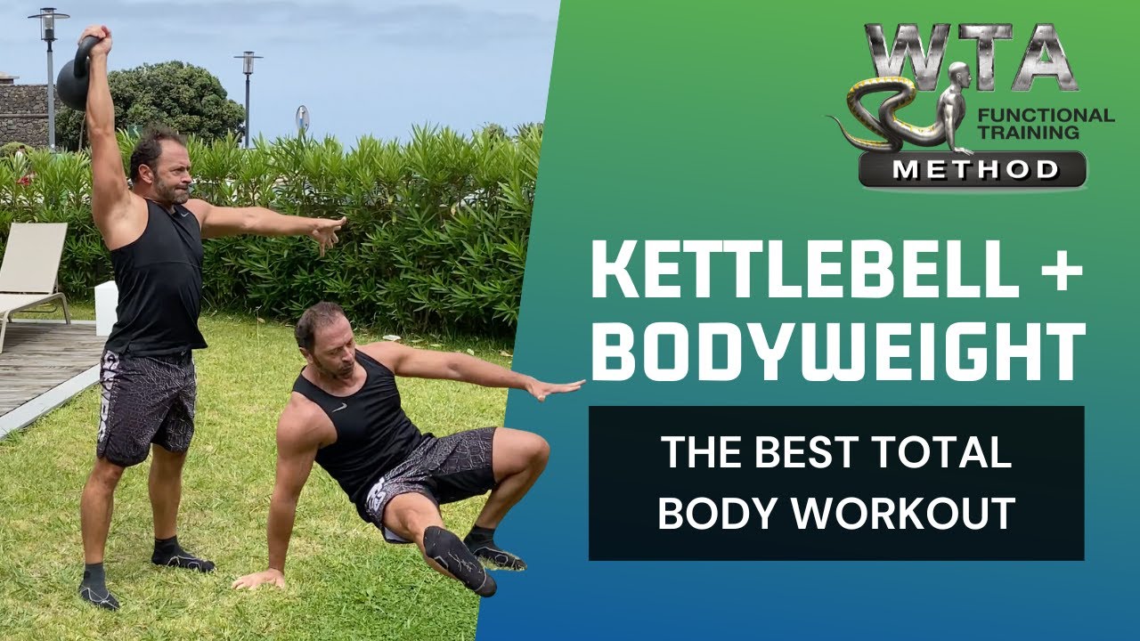 The Best Kettlebell and Bodyweight Total Body Workout + BOOK