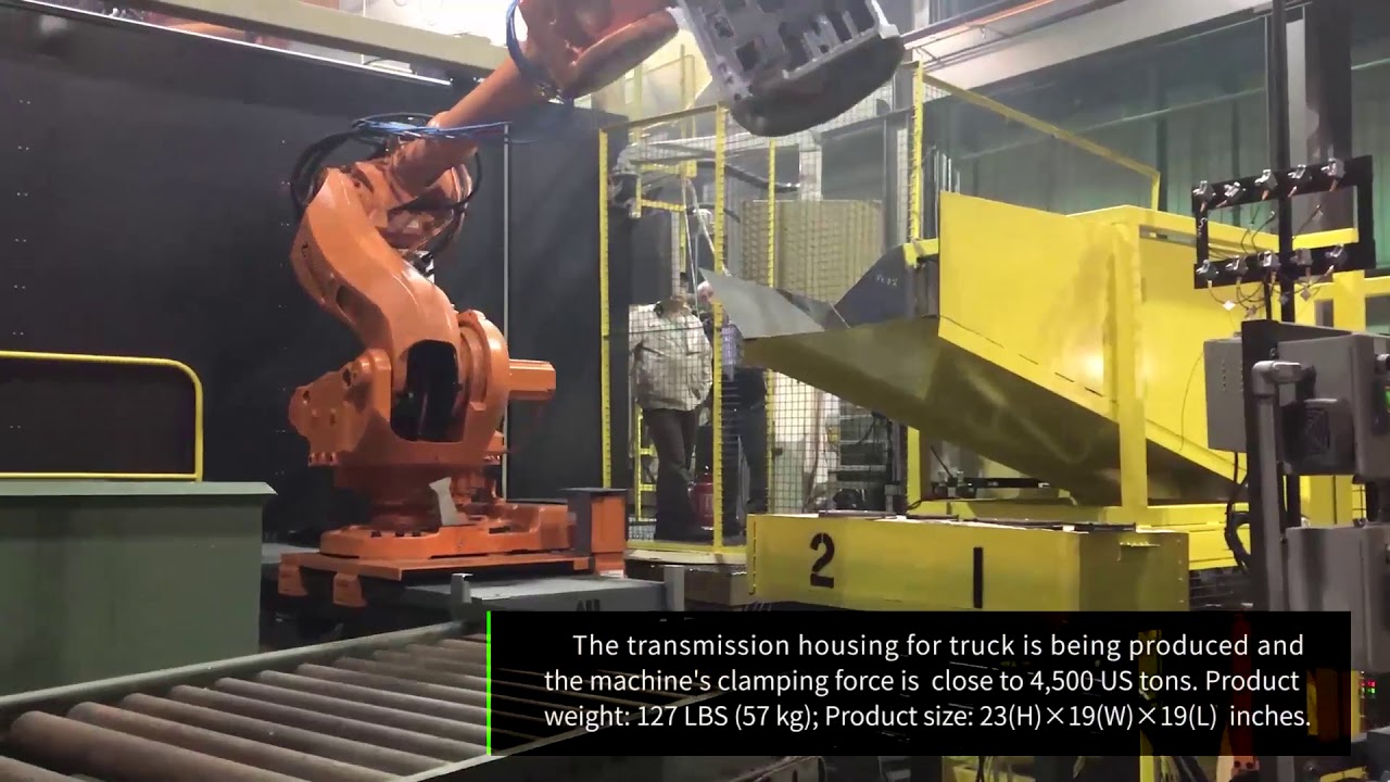 【Customer Story】YIZUMI 4500T Die Casting Cell at Walker Die Casting