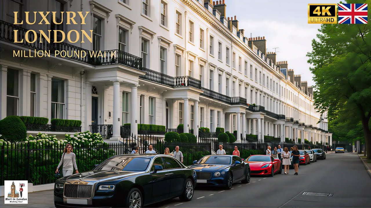 London's Richest Streets: What Nobody Shows You | 4K HDR Walking Tour