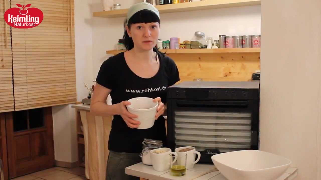 Trester Rezepte Rohkost-Brot und Rohkost-Törtchen