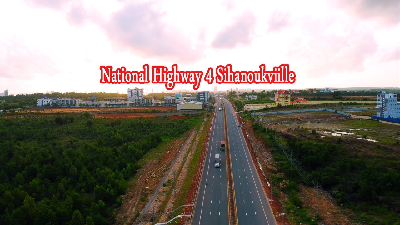 National highway4 Sihanoukville Cambodia update 31 July 2021