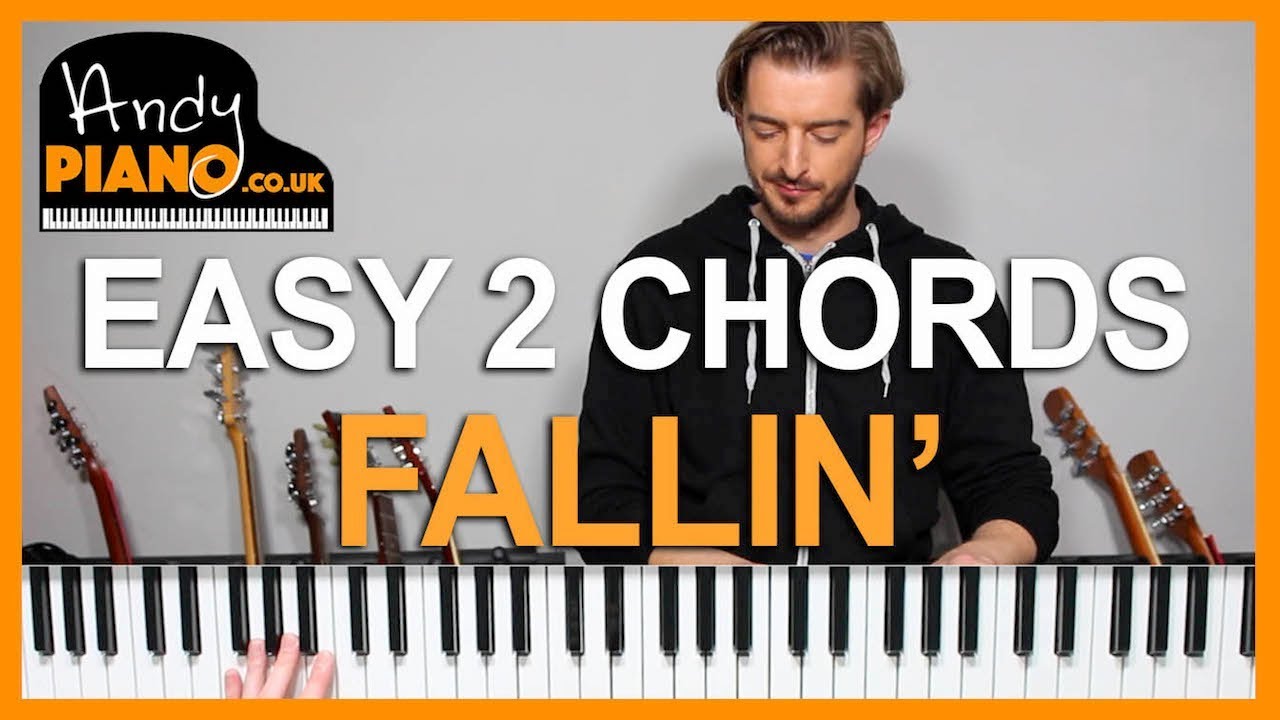 Alicia Keys - Fallin' EASY 2 Chord Piano Song Tutorial