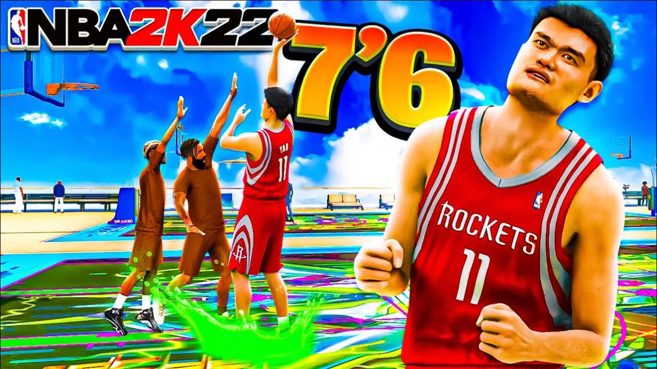 This 7’6 “YAO MING” BUILD is OVERPOWERED in NBA 2K22