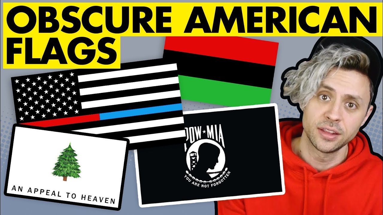 Rare, obscure & UNUSUAL American Flags