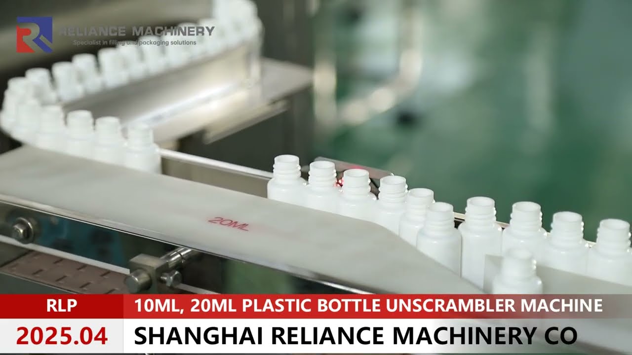 Automatic High Speed 10ML 20ML Pharmaceutical plastic bottle unscrambler machine 
