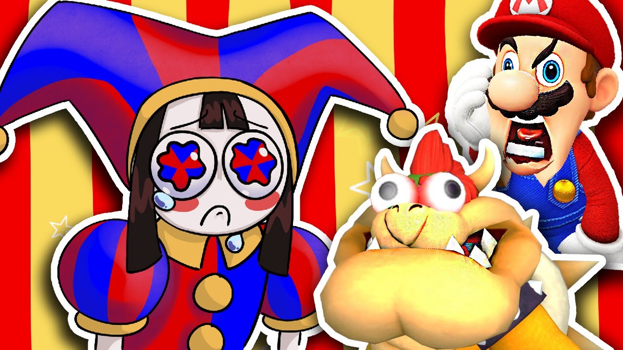BOWSER Reacts The Amazing Digital Circus Ft. Mario