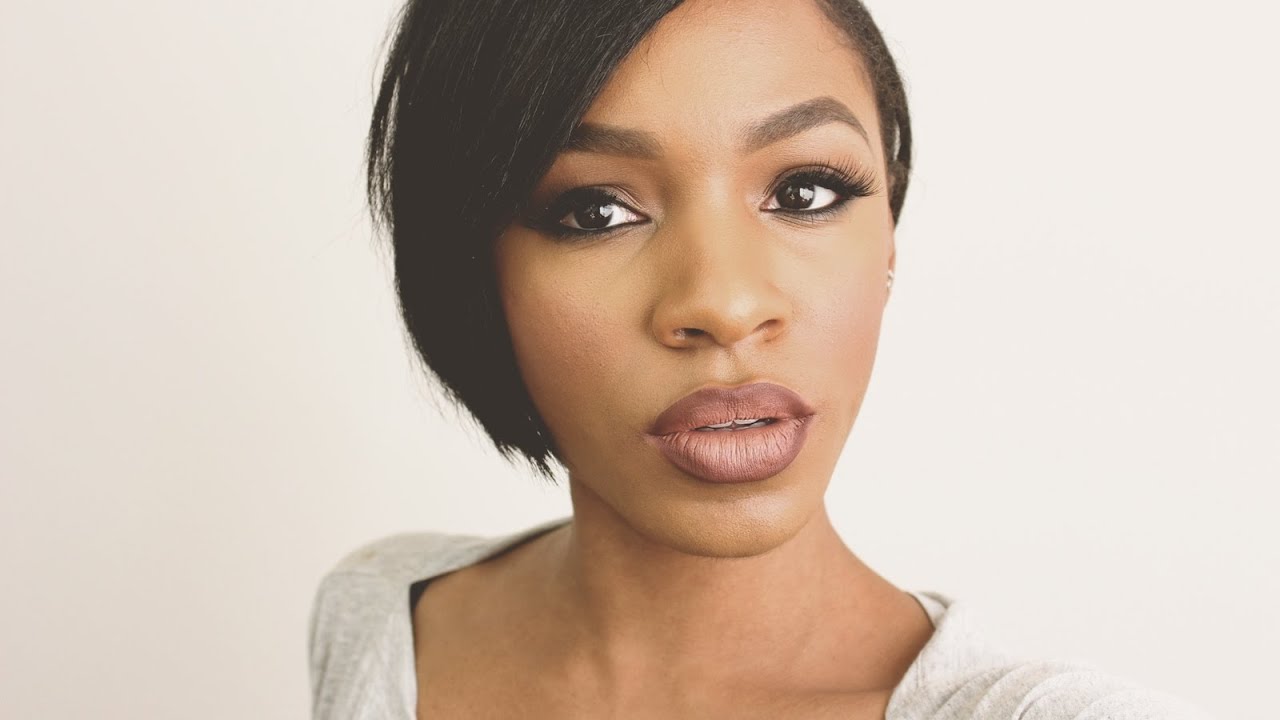 90s Supermodel Inspired Makeup | VICKYLOGAN