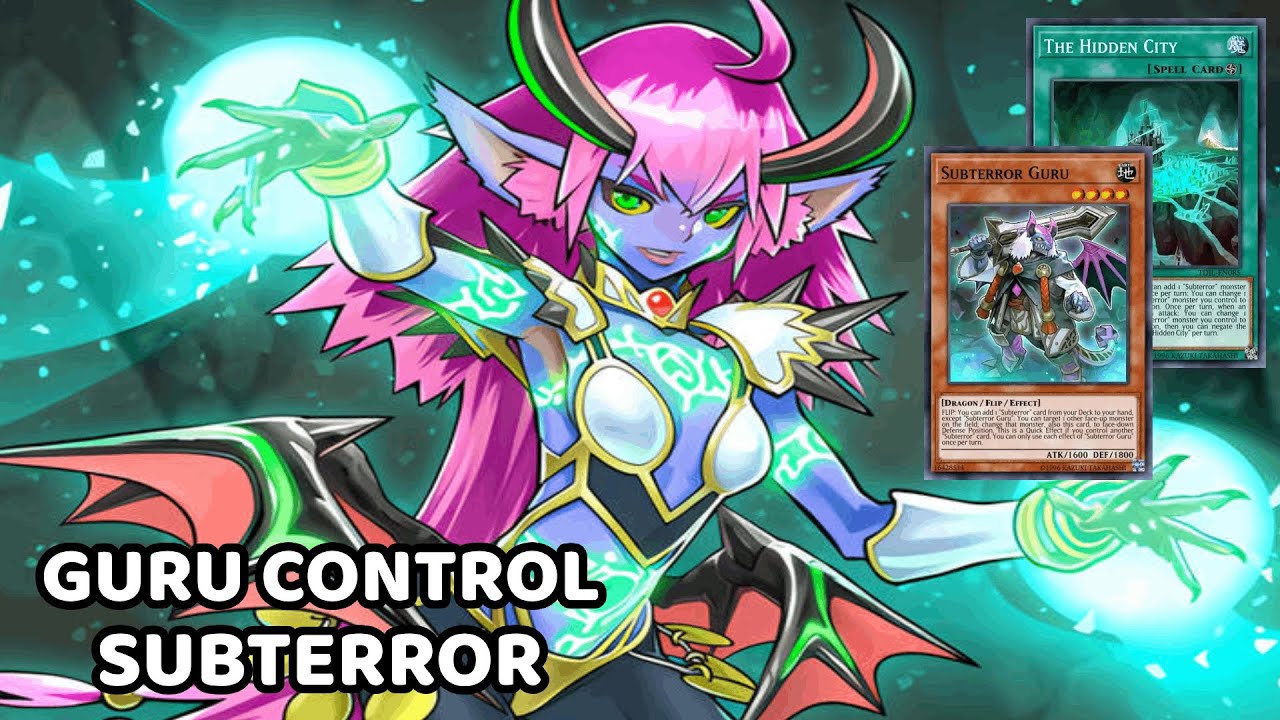 Full Power Subterror Guru Control || Yu-gi-oh Duel Links