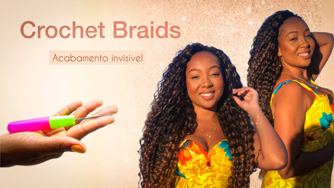 CROCHET BRAIDS/ cabelo PRINCESA (ACABAMENTO INVISÍVEL) ✨