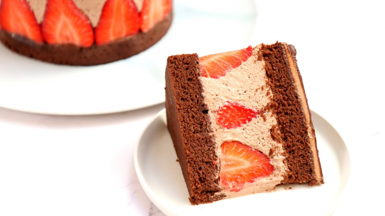 Chocolate strawberry cake recipe