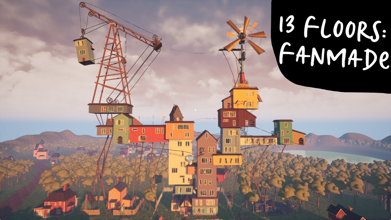 13 Floors: Fanmade (Speedrun 31:20) - Hello Neighbor mod kit