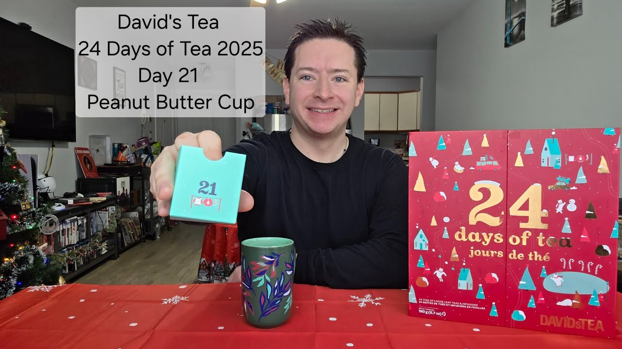 David's Tea 24 Days of Tea 2025 : Day 21 Peanut Butter Cup