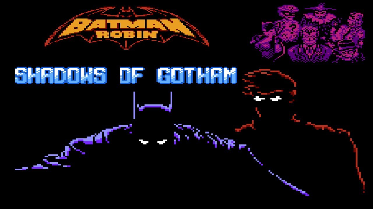 BATMAN: Shadows Of Gotham (Blue Shadow HACK) - NES Longplay - Batman Playthrough / NO DEATH RUN