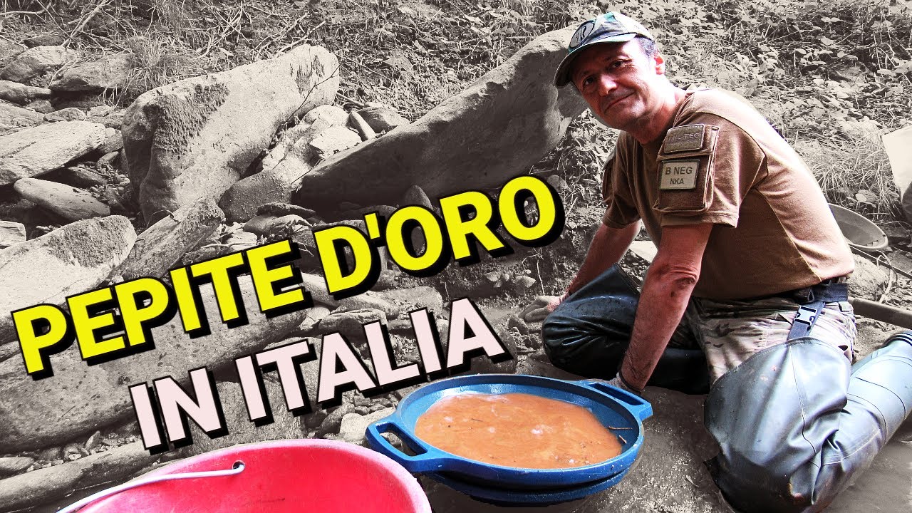 CERCO E TROVO LE PEPITE D'ORO LUNGO IL CLAY CREEK: si tratta di un nuovo fiume aurifero italiano!