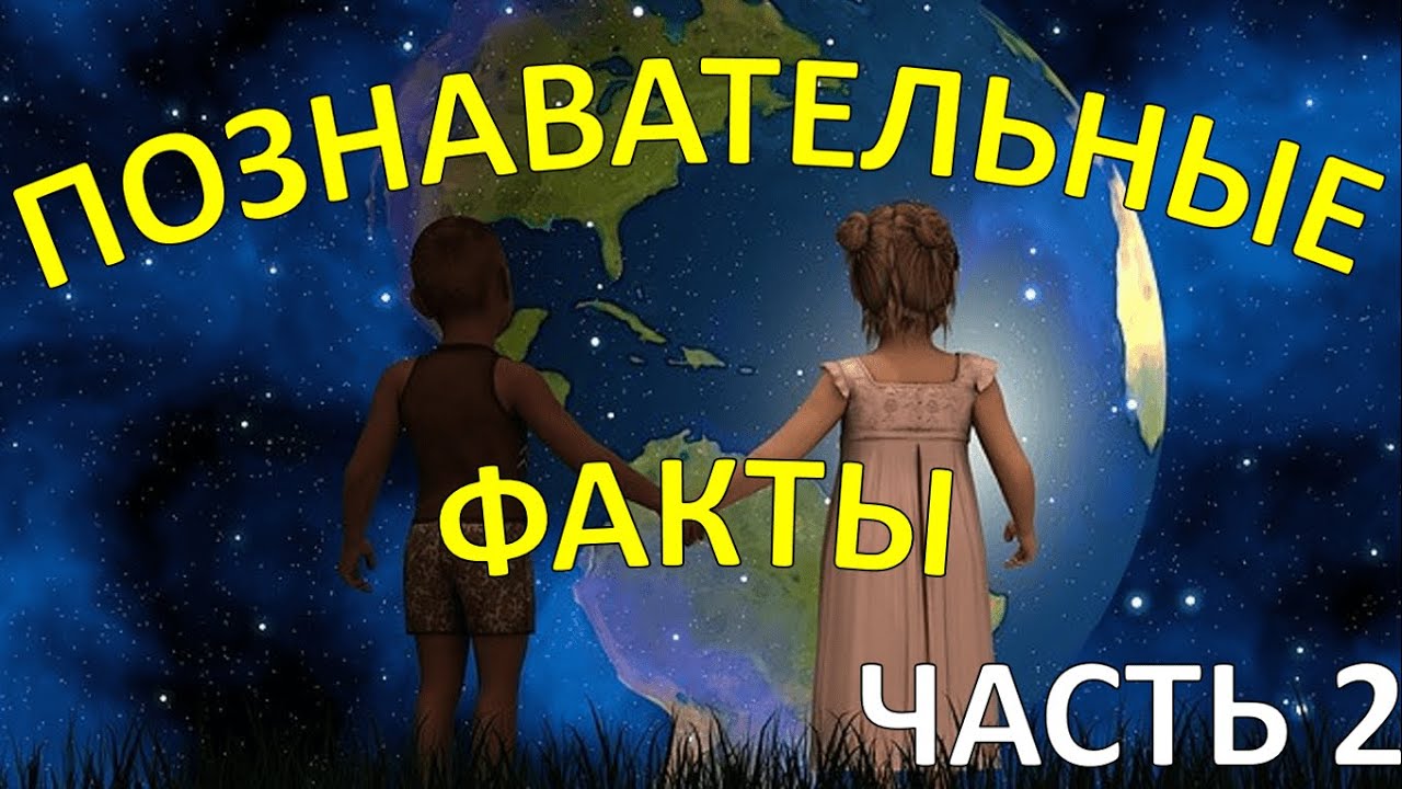 Интересные факты для детей ЧАСТЬ 2
