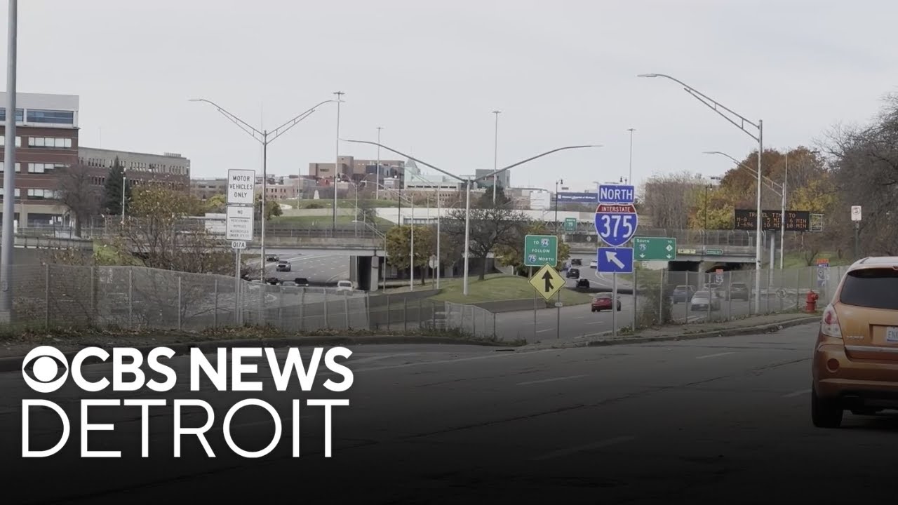 Design changes proposed for I-375 in Detroit