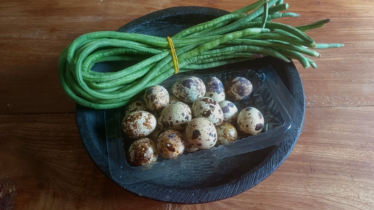 Tidak Perlu Lauk Mahal Jika Punya Kacang Panjang dan Telur Puyuh Dirumah! Saya Ajari Menjadi Lezat