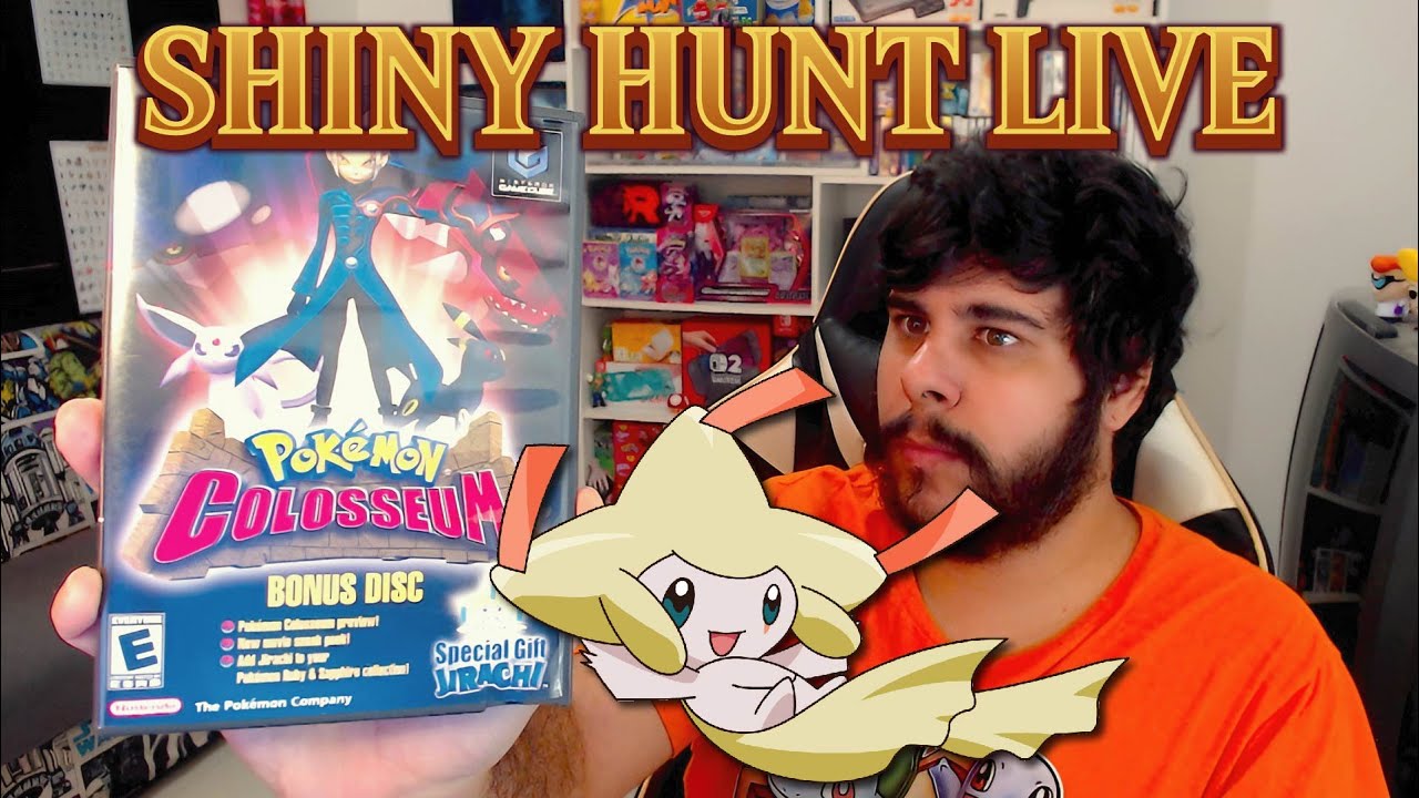 ✨MARATONA 10H: JIRACHI SHINY HUNT via Pokémon Colosseum BONUS DISC! pt.2