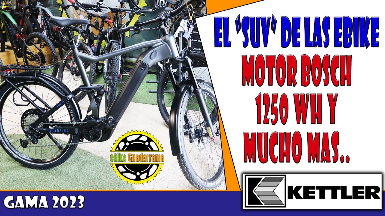 Ebike KETTLER QUADRIGA DUO CX 12 FS SUV