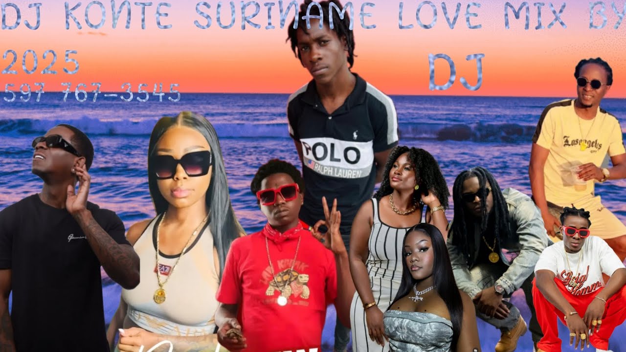 Freestyle remix by dj konte offlclal Suriname Vitamine/Sampain/low kodak/patos/Justine/lobILlkle