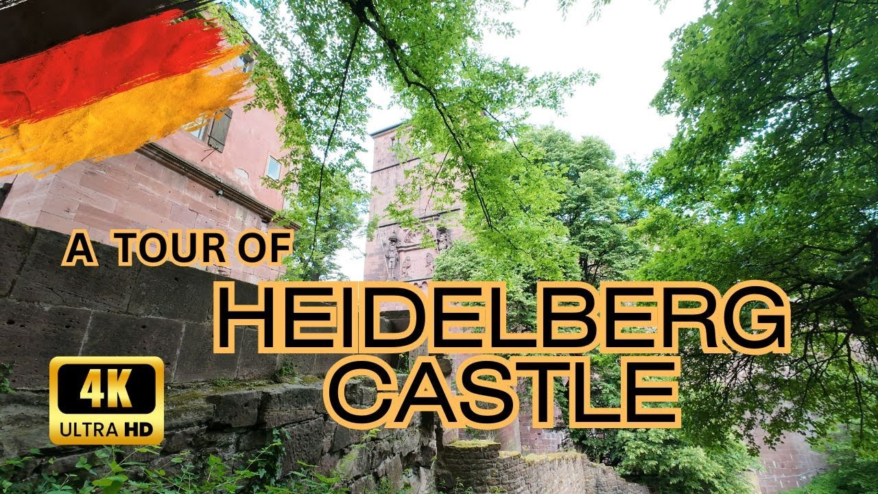 HEIDELBERGER SCHLOSS ein Rundgang! Walking Tour of Heidelberg Castle! Filmed in 4k and 60FPS!