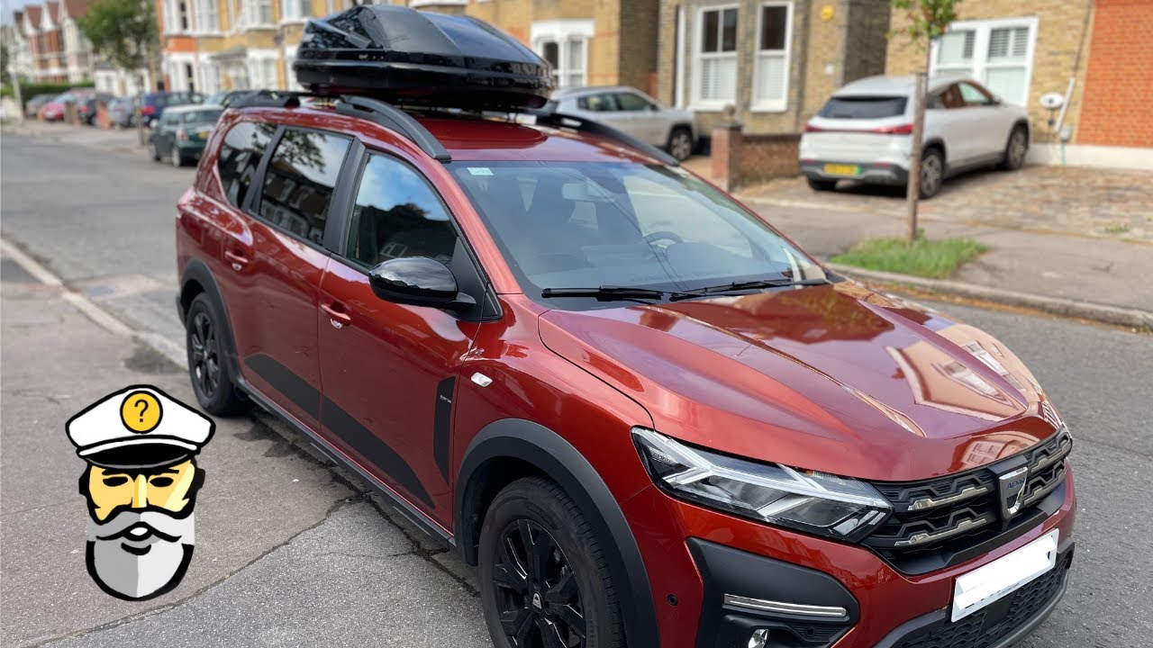 Использование модульных багажников на крыше Dacia Jogger