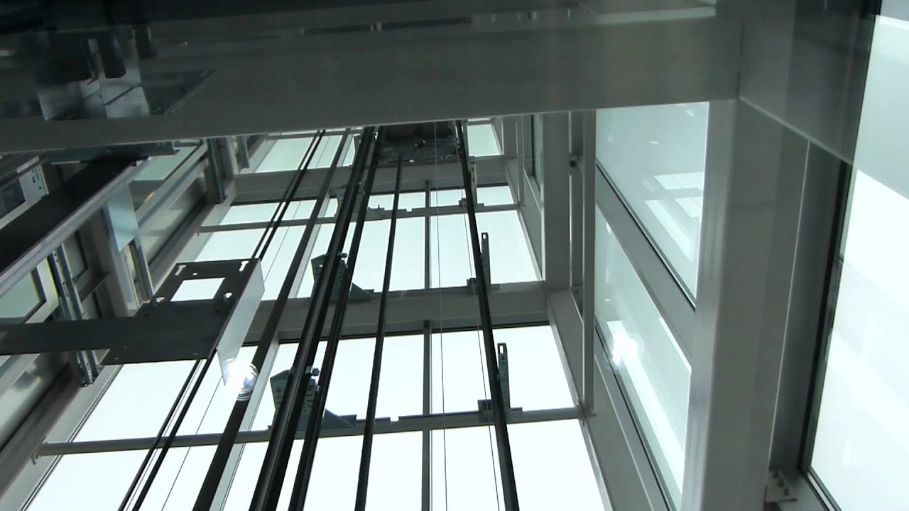 Fabolous KONE EcoDisc glass Elevators @ Slotervaartziekenhuis (hospital) in Amsterdam