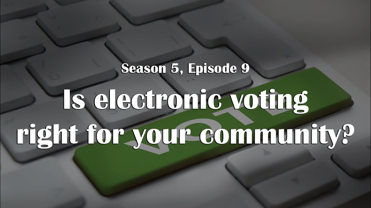 Is electronic voting right for your community?
