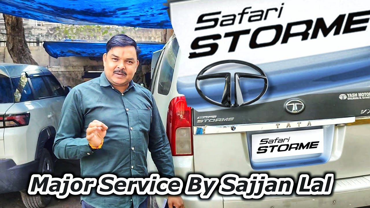 TATA Safari Storme || Major Service & A to Z Check Up by Sajjan Lal Car Mechanic