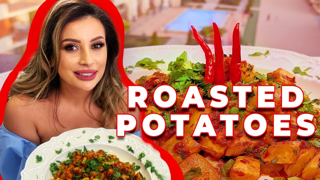 Middle Eastern Roasted Potatoes AKA Batata Harra | Yummy By Shagh | Recipe Maker | Cooking Channel