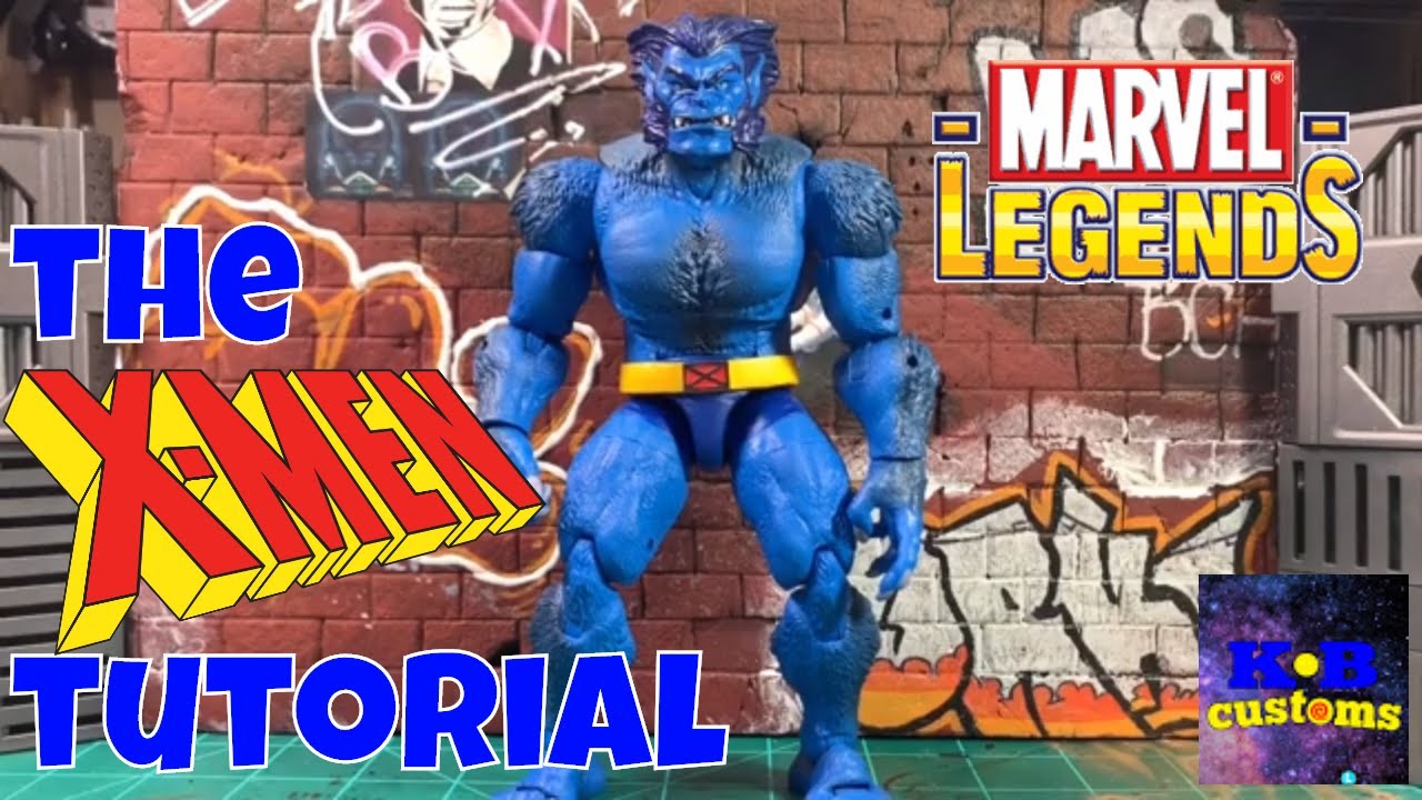 CUSTOM Marvel Legends Beast TUTORIAL/Review