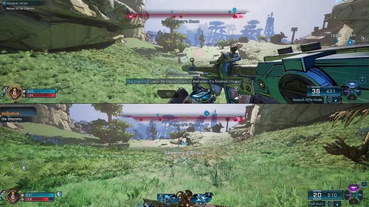 Borderlands4 PS5 (Co-Op wrapping up HANGOVER HELPER for BREW-ha-ha side questline) Ch 5