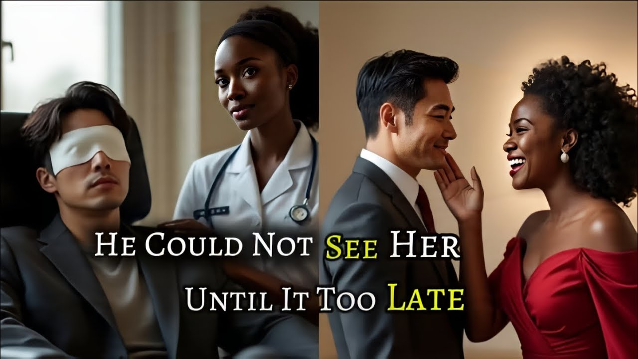 She Saved A blind Korean CEO from Ending His Life, but what happens next will shock you..#lovestory