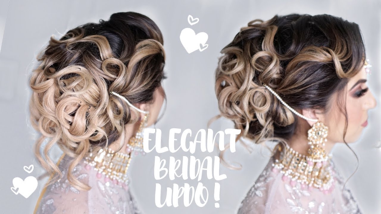 ELEGANT BRIDAL UPDO