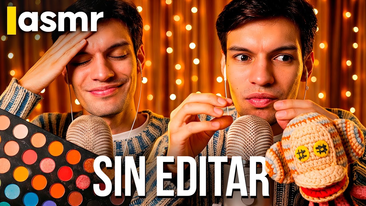 ASMR Espa&ntilde;ol 😴 SIN EDITAR para Dormir Profundo Susurros Relajantes