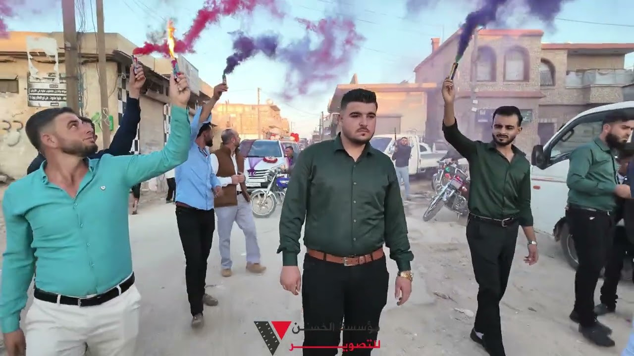 وحدة ومؤسسة الحسن تقدم  زفة حفل زفاف زينة العرسان طارق احمد طارق نجل الشهيد احمد طارق