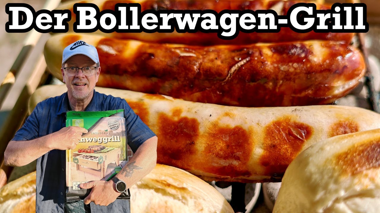 Der Bollerwagen Grill - Super Einweggrill f&uuml;r Feiertage, Trekking und Radtouren