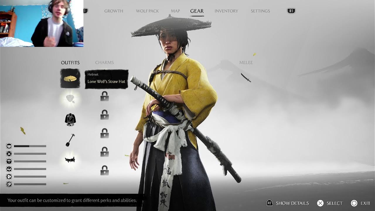 Ghost of Yotie because a female samurai goes hard