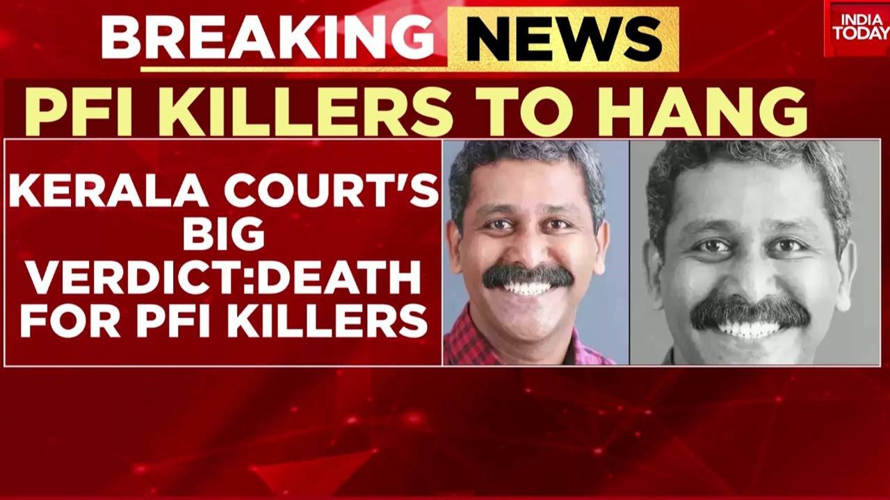 15 PFI Workers Sentenced To Death For 2021 Murder Of Kerala BJP Leader, Ranjith Sreenivasan
