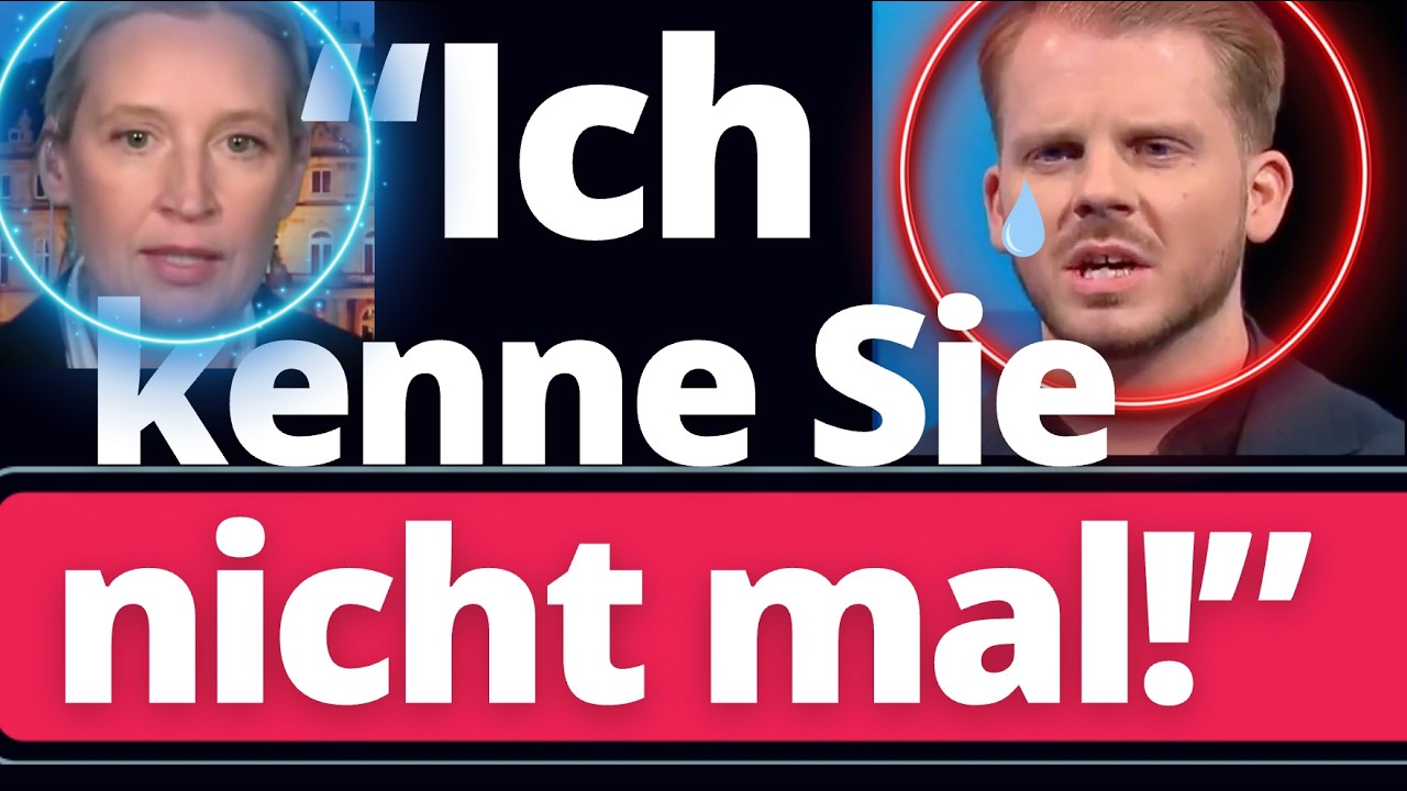 Genial: Alice Weidel geigt der Verlierer-SPD gehörig die Meinung!