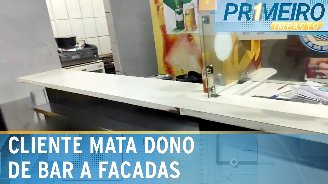 Dono de bar é assassinado por cliente em Diadema (SP) | Primeiro Impacto (04/11/24)