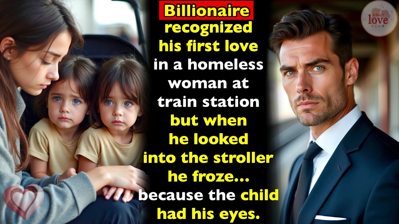 A billionaire recognized his first love at train station — but the stroller beside her shocked him