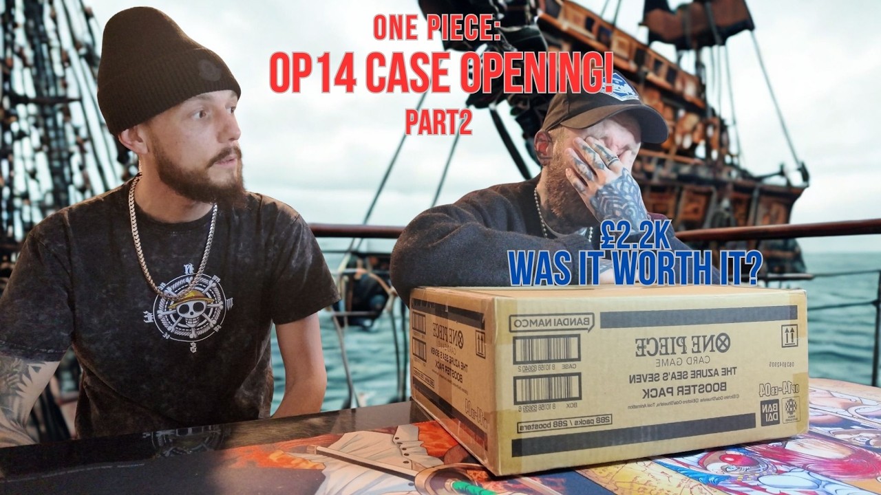 One Piece: OP14 The Azure Sea's Seven CASE Break! 12 Booster Boxes Part 2/3 #onepiece #onepiecetcg