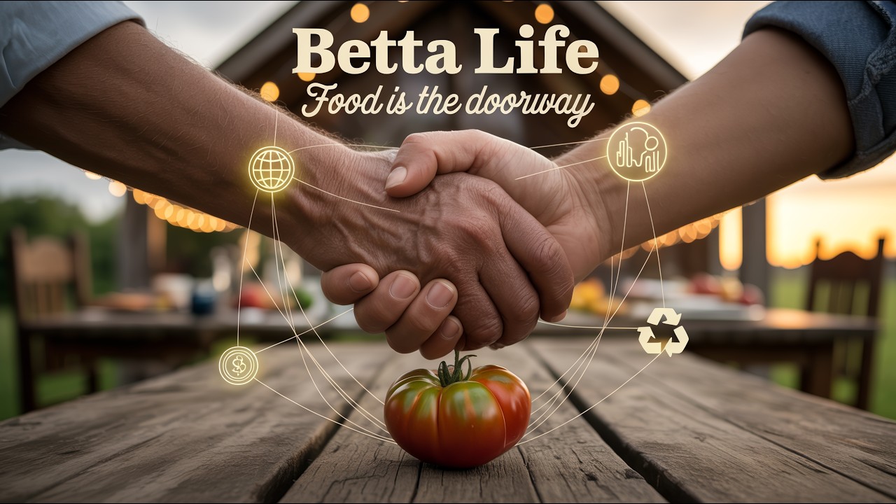 BETTA LIFE: Food is the Doorway|  Official Betta Bites Music Video Presentation