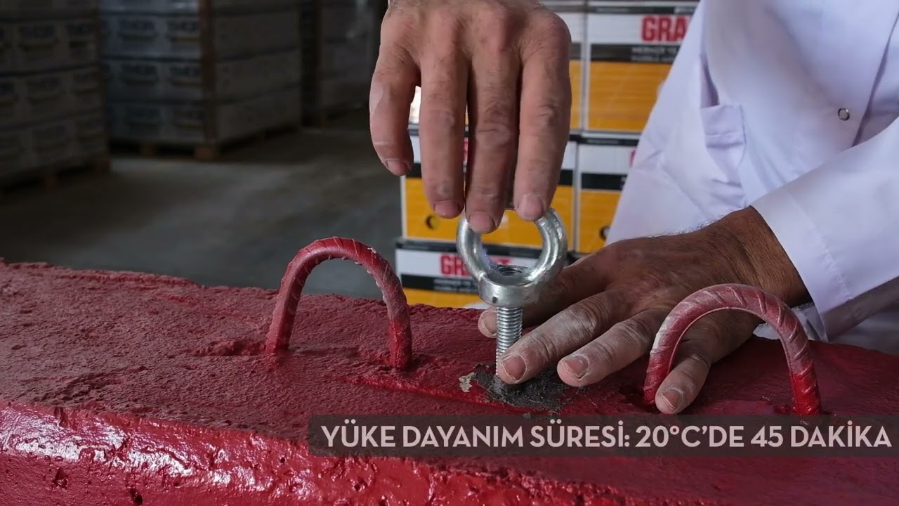 GRANİT POLİEPOKSİ - PL5000 - Polyester ve Epoksi Bazlı Kimyasal Dübel