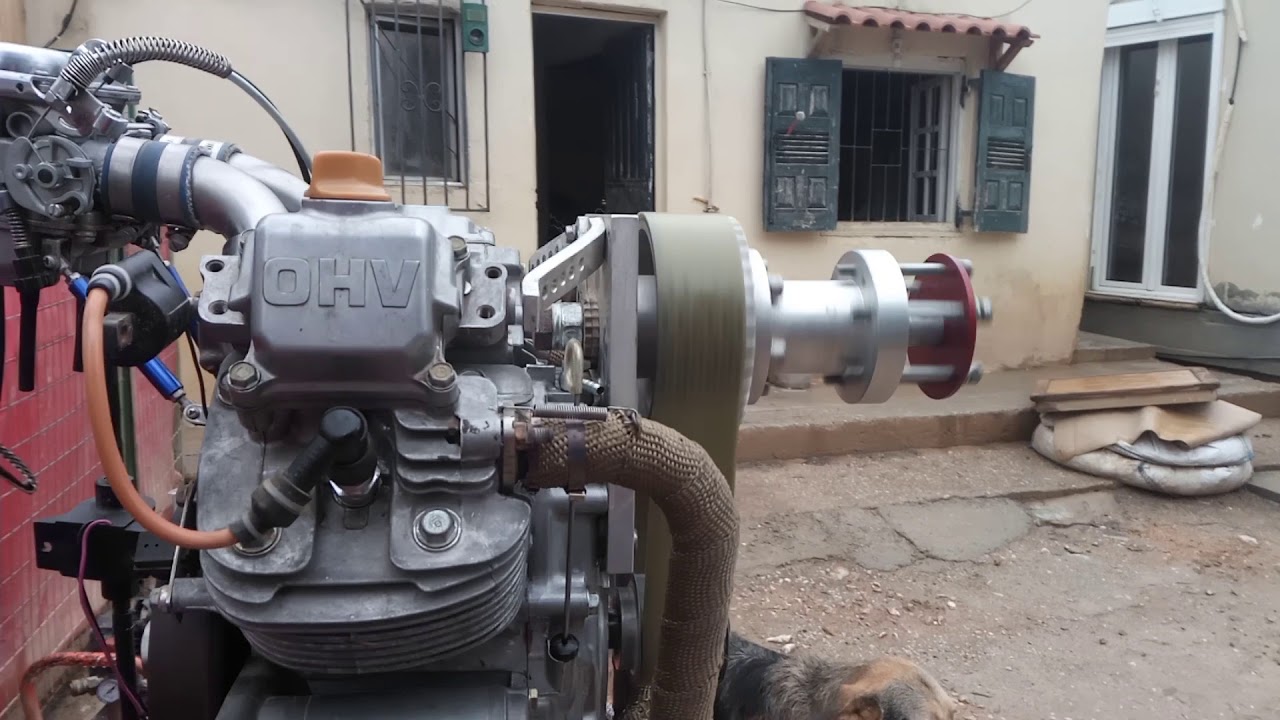 Honda Gx620 final run+