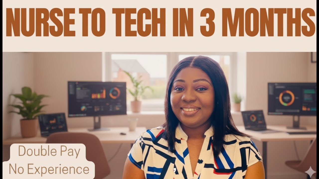 How I Went From Nurse to Tech In 3 Months | No Degree, No Experience
