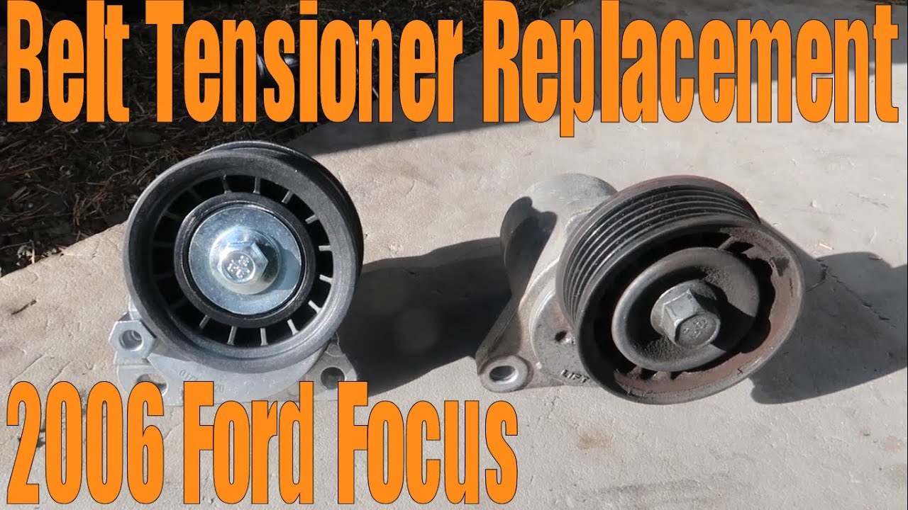 2006 Ford Focus Belt Tensioner Replacement - No Commentary